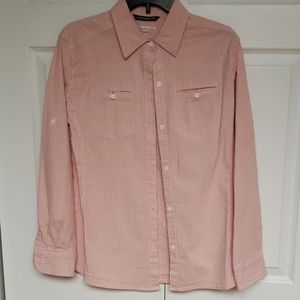 Seersucker boating shirt